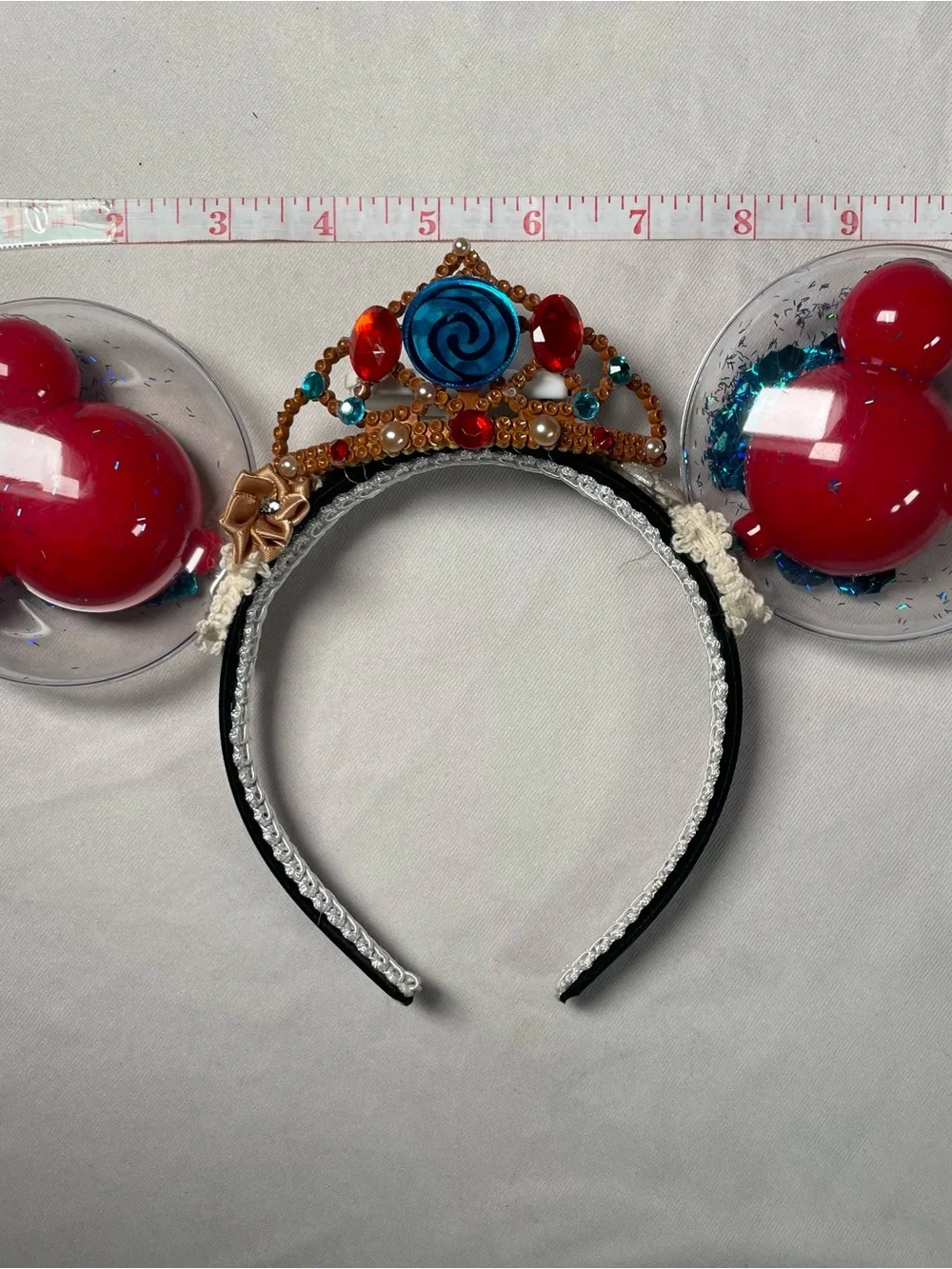 Light Up Disney Moana Minnie Mouse Ears Headband And Free Gift New (Other)